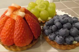 超豪华的水果派，你想要的都有！！！ #街头美食 #疯狂水果派