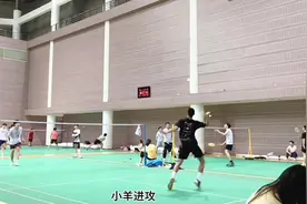 耐心也是得分的关键#羽毛球 #喂打球吗 #单打视频封面