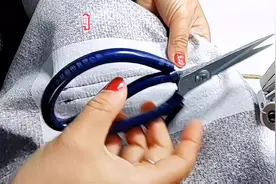 挖西装口袋，原来裁缝是这样开口袋的，一看就会#缝纫日常