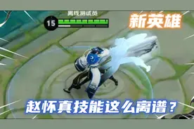对抗路新英雄赵怀真居然会打太极？4个技能很离谱，大招借力打力视频封面