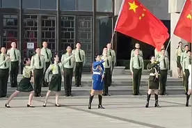 我自豪，我是退役军人文工团的一员！#致敬军旅 #部队文工团视频封面