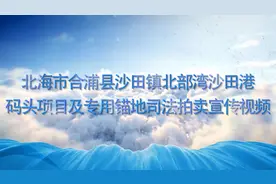 北海市合浦县沙田港项目拍卖宣传片#宣传片 #企业宣传片 #北海