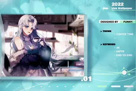 虚拟主播动态壁纸展示及过程录制#虚拟主播 #动态壁纸 #ae