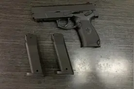 国产手枪！蓝星92g教具分享#生活 #模型 #军事科普 #中国