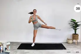 【经期运动专用】Eleni Fit踏步燃脂37min