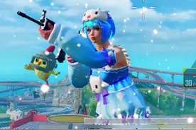 21赛季手册皮肤-萌趣咩咩套装 实战效果#和平精英 #ss21赛季