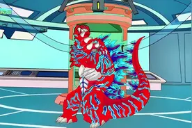 儿童恐龙动画片，变异巨龙很强壮#儿童动画 #少儿动画片推荐视频封面