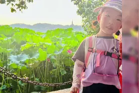 放假·碎片🧩带小孩姐打卡一元纸币 西湖三潭印月#人民币打卡