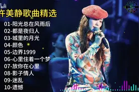 🌸许美静歌曲精选合集🧶乐动心升视频封面