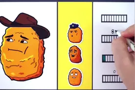 哇塞，小动物表情大赛贴纸，萌翻了，好好玩呀#手工 #贴纸视频封面