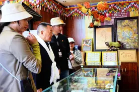 泸州老窖集团有限责任公司董事长：刘淼，参观格萨尔王城景区视频封面