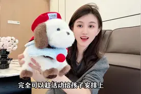 #babycare 超可爱的口令狗，不仅会背唐诗唱儿歌，还能跳舞说话