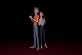 Maya动画模型摆pose#动画制作 #三维动画 #治愈系动画视频封面