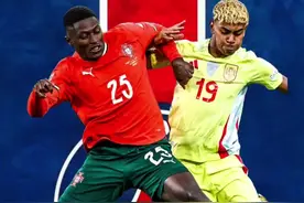 欧国联决赛MVP 努诺门德斯锁死亚马尔 帮助登贝莱金球奖加码#葡萄牙夺得欧国联冠军 #努诺门德斯 #亚马尔被锁死 #登贝莱金球奖 #内容启发搜索视频封面