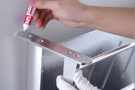 毛巾架用这种方法进行免打孔安装，太方便了!#家装卫浴视频封面