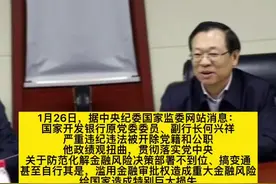 国开行原副行长何兴祥，被“双开”！他贯彻落实党中央决策部署不到位、搞变通，甚至自行其是，给国家造成特别巨大损失，大搞权钱交易，非法收受巨额财物！视频封面