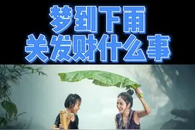 梦见下雨，关发财什么事？ #梦  #释梦  #心理学视频封面