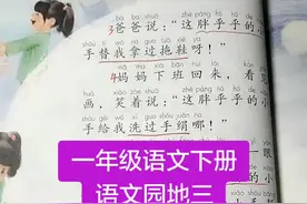 《胖乎乎的小手》课文讲解2#一年级语文 @抖音短视频视频封面