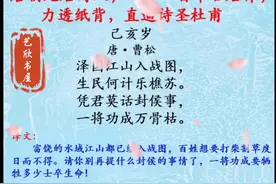 一将功成万骨枯！的出处。#弘扬国学经典文化视频封面