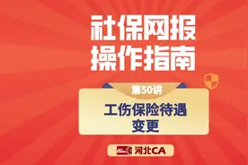社保网报第50讲:工伤保险待遇变更 #河北省社会保险公共服务视频封面