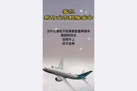 今天给大家科普一下客机为什么不给乘客配备降落伞，简单四点让你看明白！#思维 #涨知识 #波音737 #飞机 #教育 视频封面