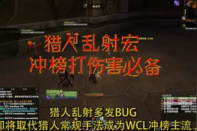 猎人乱射bug，爆炸输出。 不仅能aoe，还能打单体冲榜。视频封面