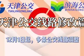 12月1日起，多条公交线路调整#天津市公交集团#线路调整#慕枫出品视频封面