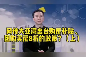 网传大亚湾出台购房补贴、团购买房8折的政策？（上）#惠州买房视频封面