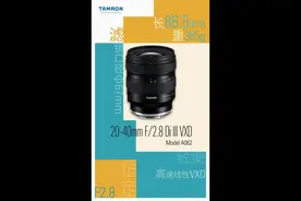 腾龙新20-40mm F/2.8 Di III VXD镜头正式宣布开发

镜头特点视频封面