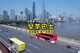 懒人省心游！广州双层巴士发车了！边观光边叹“一盅两件”！视频封面