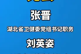 湖北省卫健委书记、主任双双被免职，上述两职务由新到任的省委常委王贺胜同志兼任。视频封面