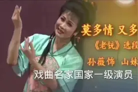 戏曲名家国家一级演员江苏常州市锡剧院院长孙薇演唱的锡剧老统…视频封面