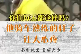 大班哥哥骑车送小班弟弟去幼儿园，熟练得让人心疼。视频封面