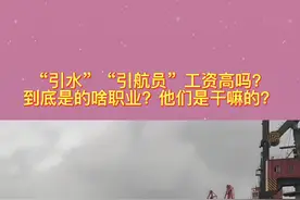 #海员生活 “引水”“引航员”工资高吗？到底是的啥职业？他们是干嘛的？#海员 #海员草京 视频封面
