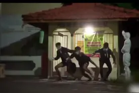 为了阻止民众外出，印尼志愿者深夜扮鬼吓人视频封面