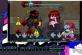 fnf极难mod：vs whitty GOD MODE一阶段（SFC过了）
#fnf #肥牛饭