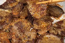 #美食趣胃计划 今天做了香煎#猪肝，真的太好吃了，赶快试试吧#美食推荐官 @DOU+小助手视频封面
