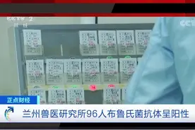 最新进展！中国农科院兰州兽医研究所疑似布病感染通报：96人呈阳性视频封面
