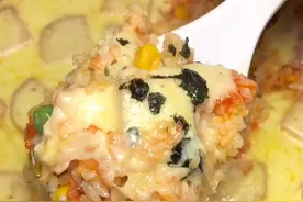 焗饭这样做全家抢着吃太香了😋#美食趣胃计划 #美食推荐官 @抖音短视频