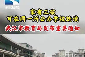 武汉市教育局发布重要通知！在第一个孩子非择校入学的前提下，原则上将三个孩子安排在同一所公办学校就读视频封面