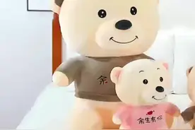 抱抱熊毛绒玩具圣诞礼物公仔布娃娃熊玩偶床上抱枕睡觉儿童闺蜜女视频封面