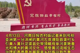 一河清水送雄安——濮阳县渠村黄河分洪闸春光潋滟，一池清水蓝盈盈。4月13日，河南日报农村版记者来到号称亚洲第一分洪闸的黄河左岸濮阳县渠村乡引黄入冀补淀渠首处带领略母亲河美艳春光和博大的黄河文化。感受黄河流域生态治理和高质量发展带来乡村振兴新气象。#河南 #黄河 #乡村振兴 #三农视频封面