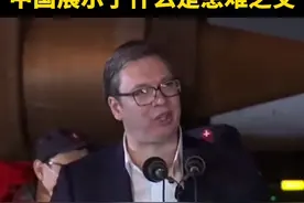 中国医疗队到达，塞总统：中国说要来帮助塞尔维亚这个铁哥们，他们展示了什么是患难之交#塞尔维亚 @抖音短视频视频封面