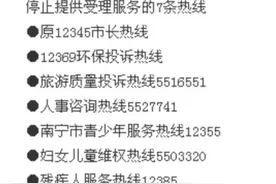 南宁市12345政府服务热线8日启用（原12345市长热线等7条热线11月5日17时起停止服务）#南宁视频封面