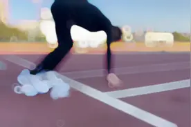 适合不能穿钉鞋的体考地区的超轻薄底pebax板跑鞋，超强防滑视频封面
