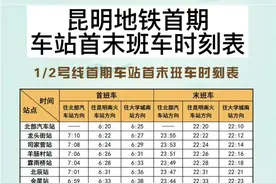 #昆明地铁首末班车时间表 #五一地铁通知 #交通安全视频封面