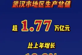 2021年武汉市地区生产总值（GDP）17716.76亿元，比上年增长12.2% #GDP #武汉 #CPI视频封面