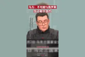 乌方：不可能与俄罗斯签订和平条约视频封面
