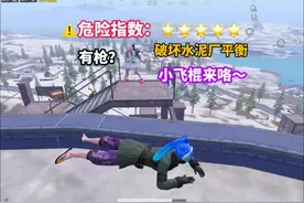 小飞棍来咯#和平精英和平精英#水泥厂抓网络公主