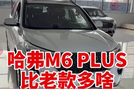 哈弗M6 PLUS除了大还有啥#dou是好车 #dou来评车 #汽车人共创计划 @抖音汽车视频封面